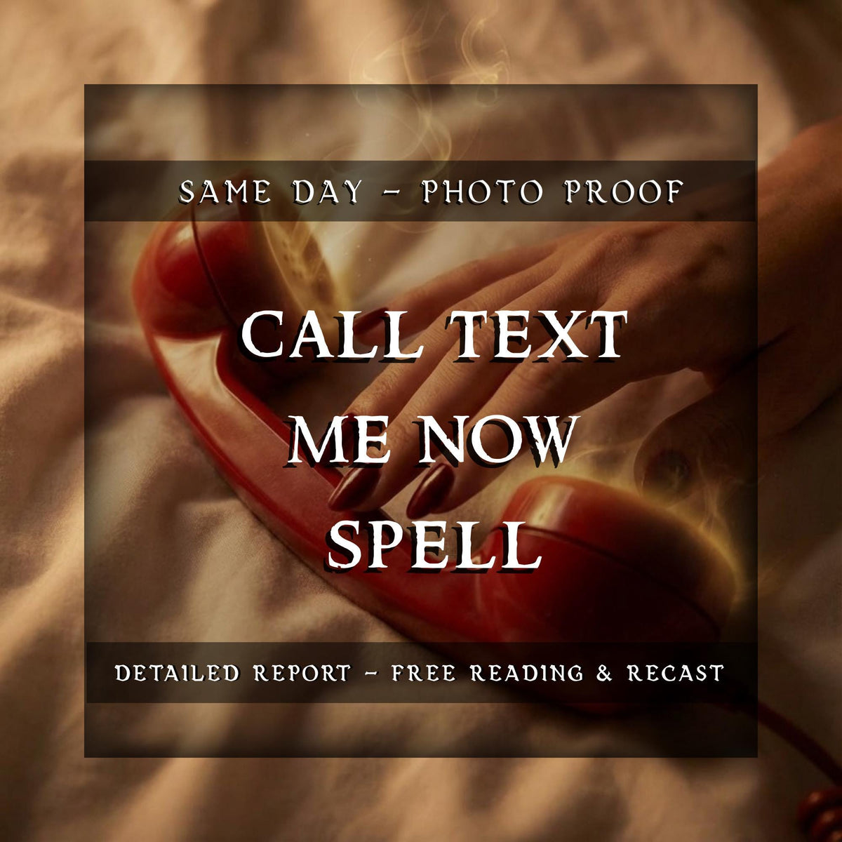 Call or Text Me Now Ritual | Communication & Contact