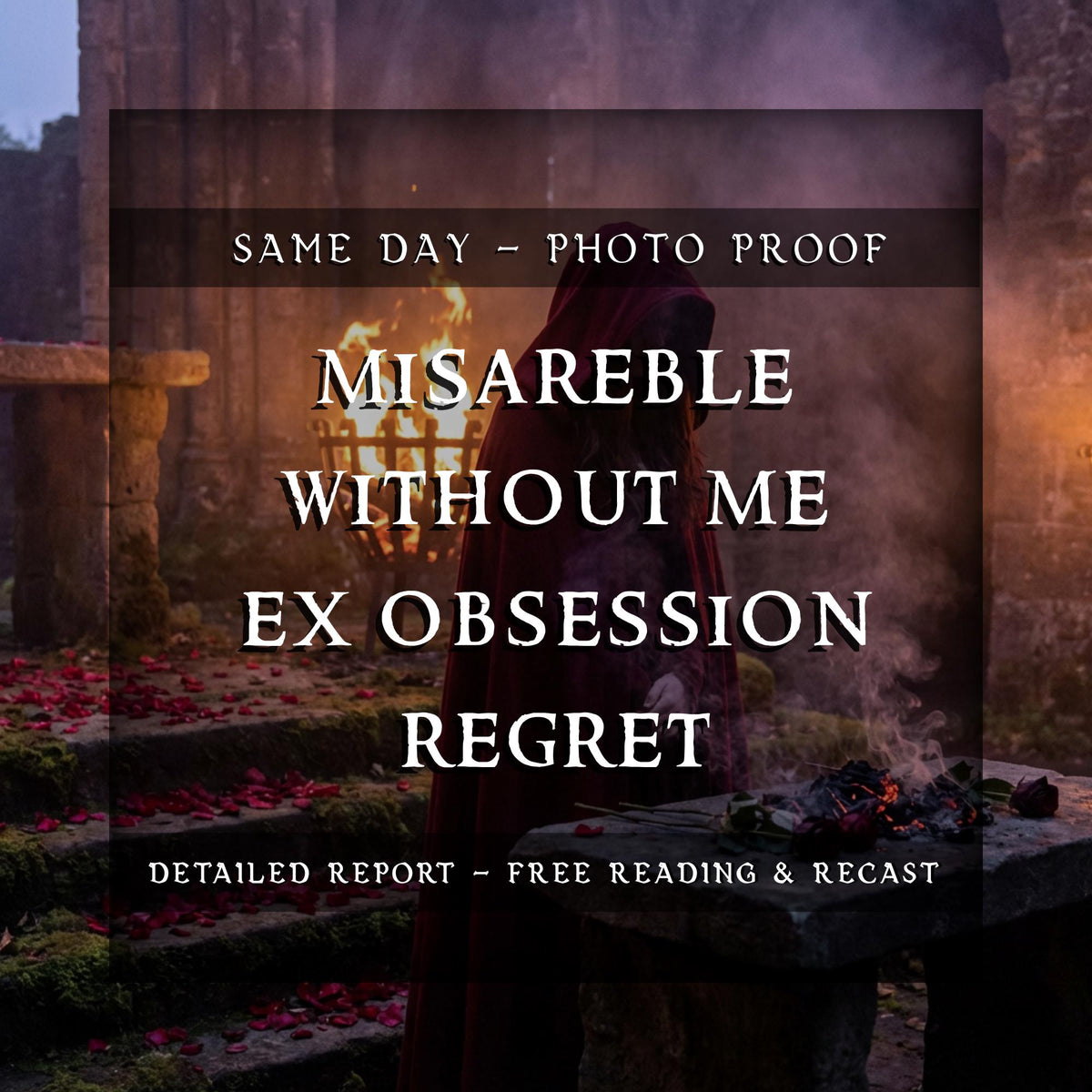 Powerful Miserable Without Me Ritual | Regret, Missing You & Obsession