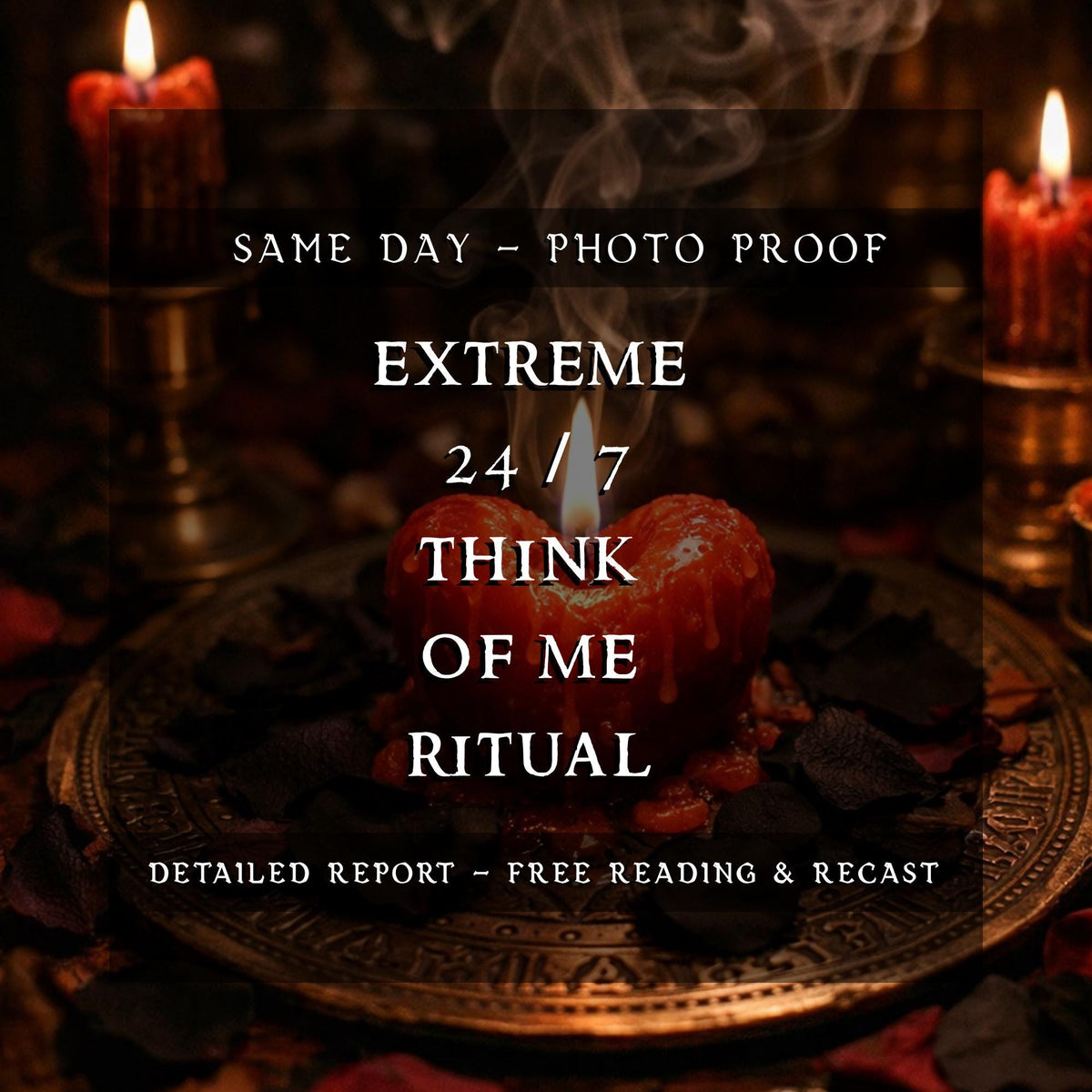 Think of Me 24/7 Ritual | Obsession & Constant Thoughts