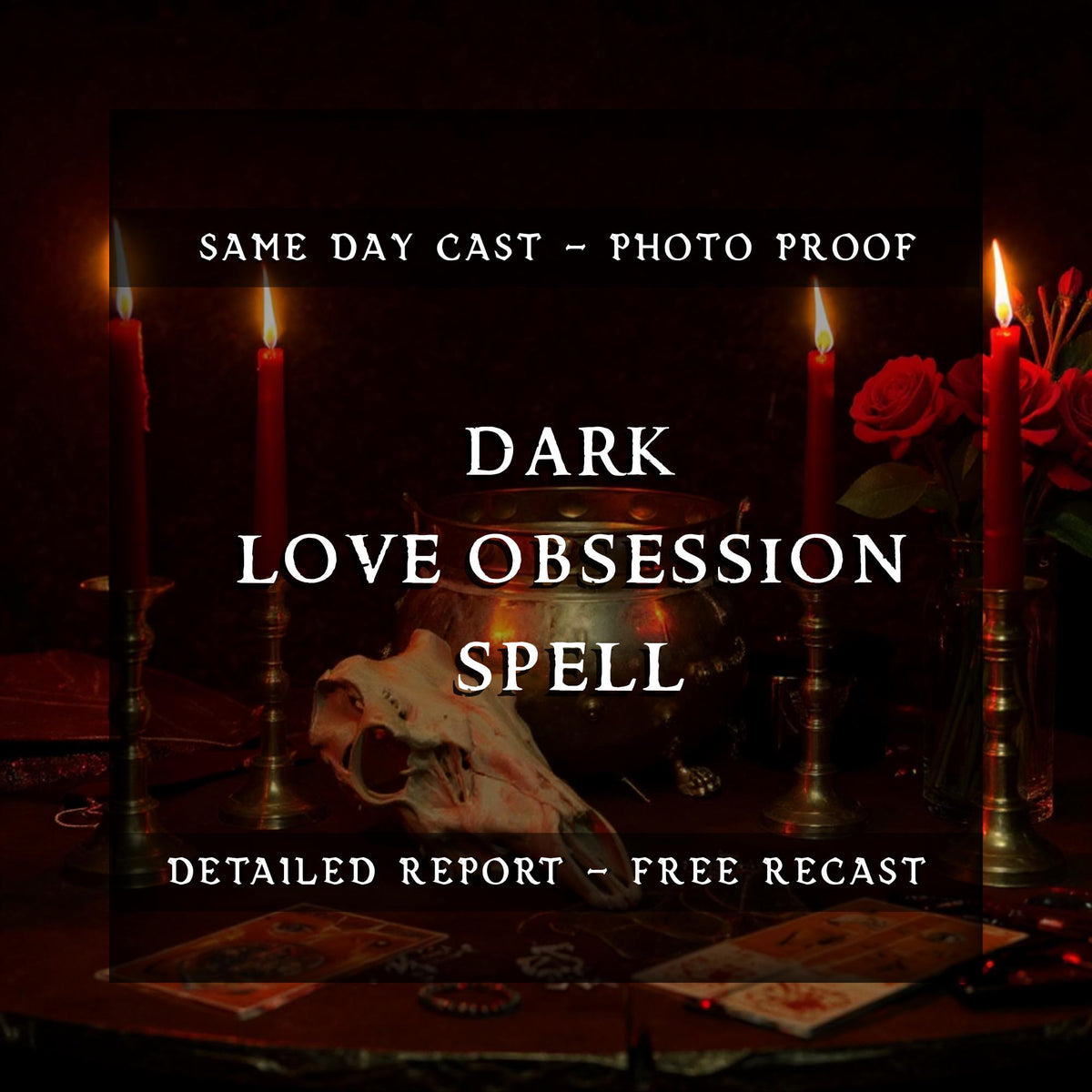Dark Love Attraction Ritual | Passion & Desire